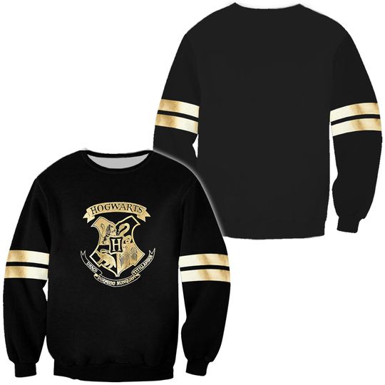 Harry Potter Girls Sweatshirt, Soft Cosy Hogwarts Pullover Sweater