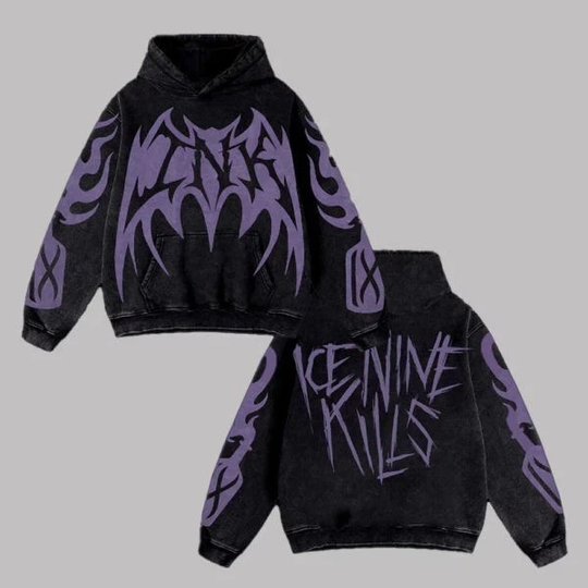 Ice Nine X The Laugh Track Molotov Cut And Sew Unisex 3D Hoodie