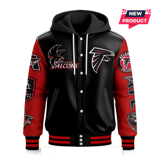 Atlanta Falcons Edition Hooded Varsity Jacket 2025