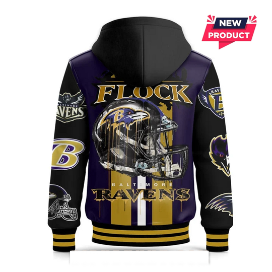 Baltimore Ravens Football Edition Hooded Jacket 2025