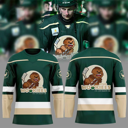 Discover Iowa Wookiees Men's Hockey Jersey