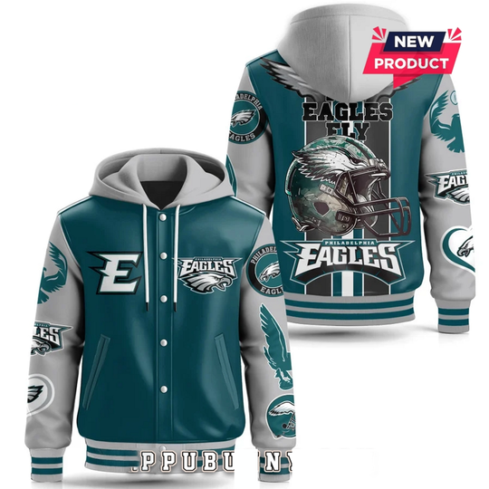 Philadelphia Eagles Limited Edition Hooded Varsity Jacket