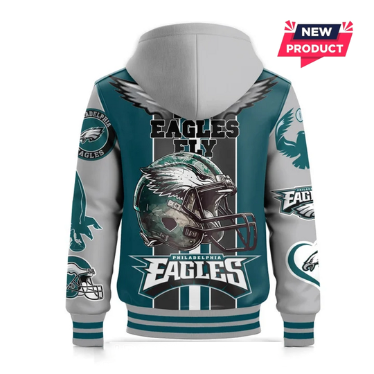 Philadelphia Eagles Limited Edition Hooded Varsity Jacket