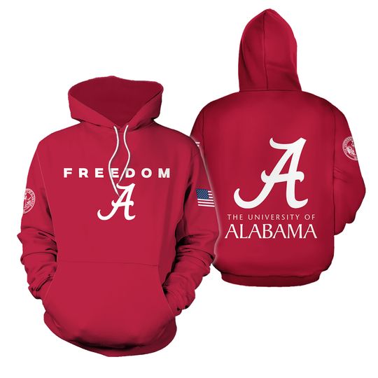 Albm *Crimson Tide Turning Point USA 2025 Night Hoodie 3D