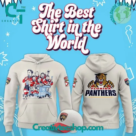 Floridaa Panther Ice Cream Scoops Graphic 3D Hoodie