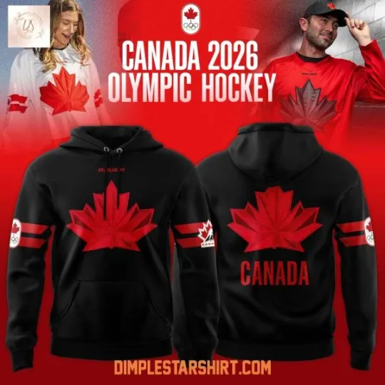 Discover Canada Olympic Hockey 2026 3D Hoodie Unisex All Size
