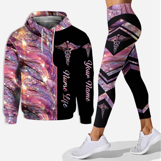 Discover Nurse Life - Personalized Hoodie and Leggings