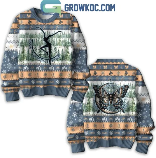 Dave Matthews Band One Drink To Remember Christmas Ugly Sweater