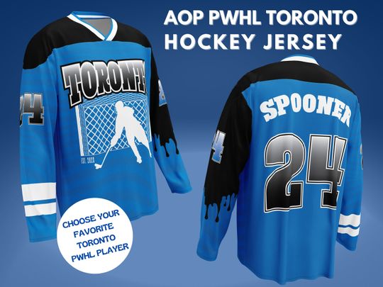 Discover Toronto PWHL Hockey Jersey: Sarah Nurse, Natalie Spooner
