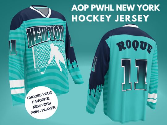 Discover New York PWHL Hockey Jersey: Personalized Women's Sports Jersey