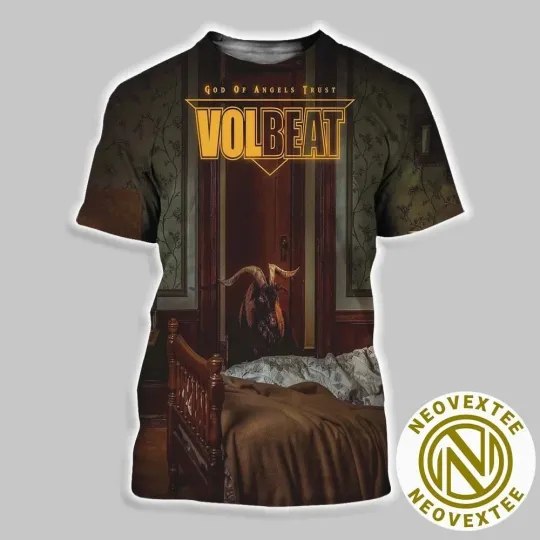Discover Volbeat Album God Of Angels Trust By A Monster’S Hand Out 3D Shirt