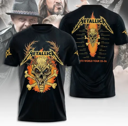 Discover Me/tall//ica World Tour 2025-2026 3D AOP T-Shirt