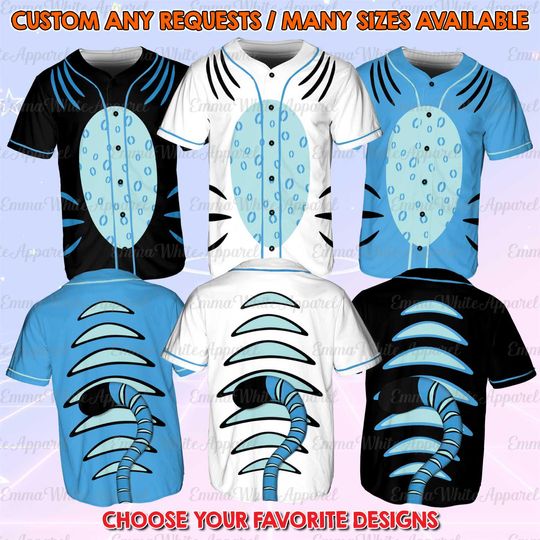 Derpy Tiger Baseball Jersey, Blue Tiger Animal Fan Shirt, Kpop Cosplay Character Jersey, Halloween Cartoon Style Gift Shirt