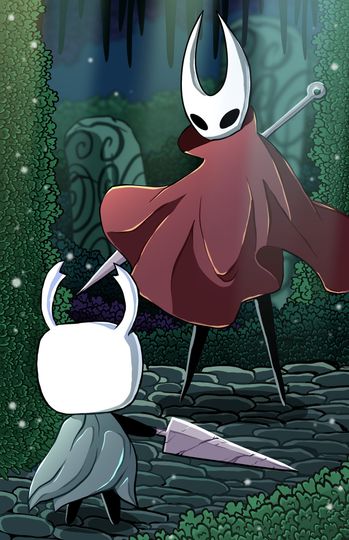 Hollow Knight Hornet Little Ghost Poster With Holofoil