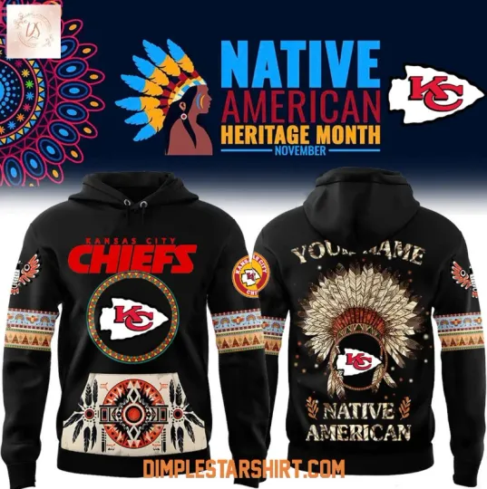 Kansas City Chief Native American Heritage Month 2025 3D Hoodie