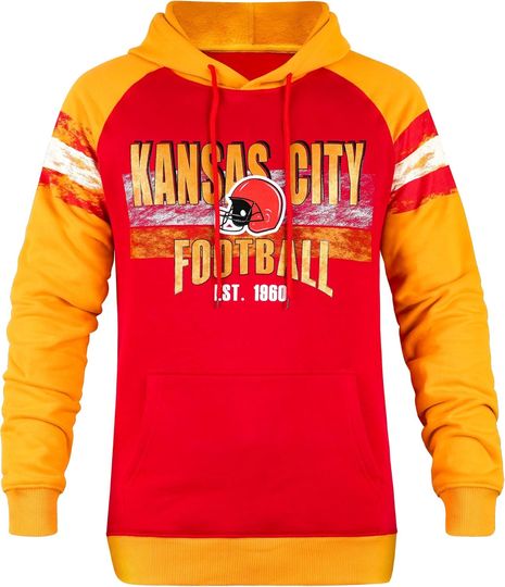 Discover Men's City Classic Football Fans 3D Hoodie Sweatshirt Pullover Navy Grey