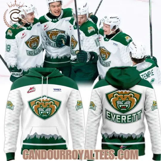 Discover Everett Silvertip New Hoodie 2025-2026 3D All Over Printed