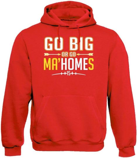 Discover Xtreme Apparel KC Go Big or Go Home Men's Hoodie for Football Fans