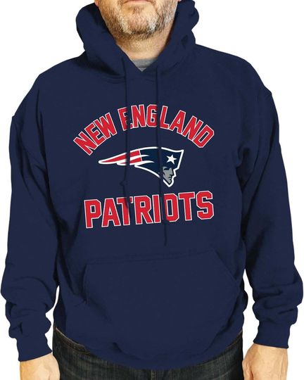 Team Fan Apparel Football Gameday Hooded Sweatshirt - Poly Fleece Cotton Blend, Stay Warm and Show Team Spirit
