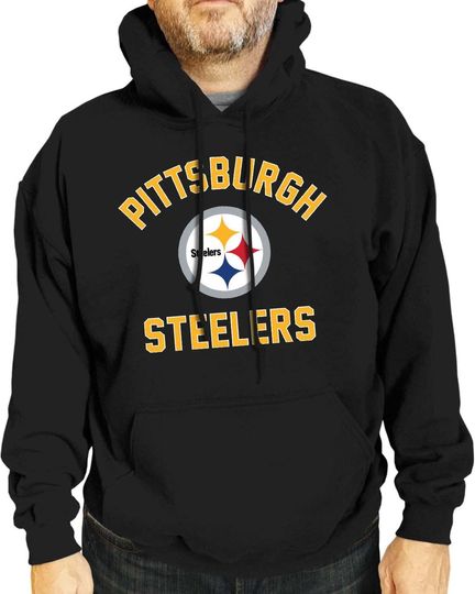 Discover Team Fan Apparel football Adult Gameday Hooded Sweatshirt - Poly Fleece Cotton Blend - Stay Warm and Represent Your Team in Style