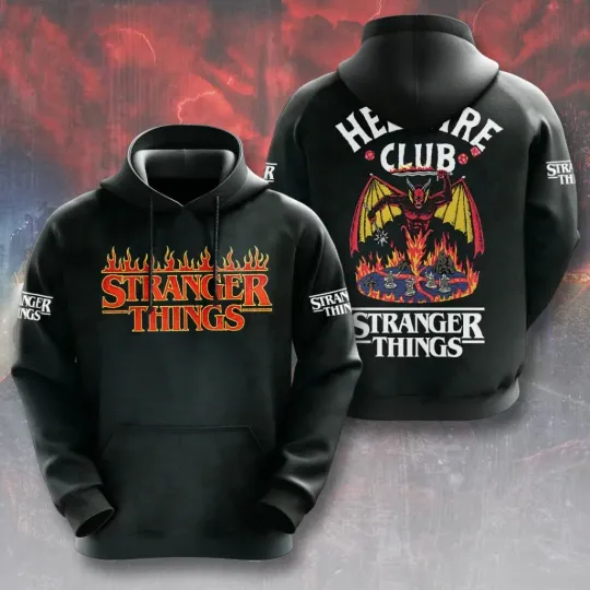 Stranger Things 3D Hoodie
