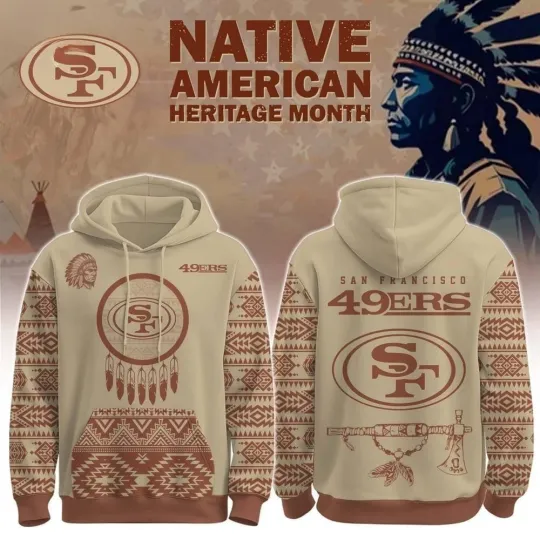 49ers Native American Heritage Month Hoodie