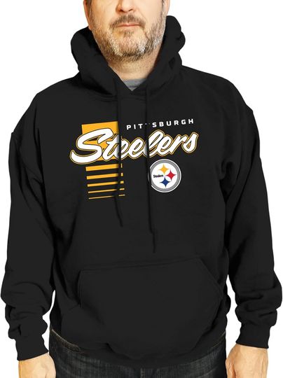 Discover Team Fan Apparel Unisex Retro Script Fleece Hoodie for Football Performance
