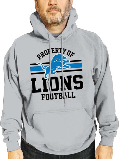 Discover Team Fan Apparel Football Adult Property Of Hoodie - Stay Warm & Show Your Team Spirit