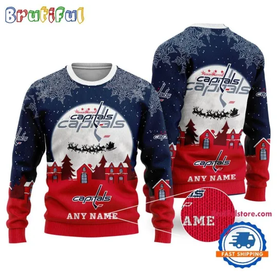 Discover Washington Capitals Hockey New Design Christmas Ugly Sweater