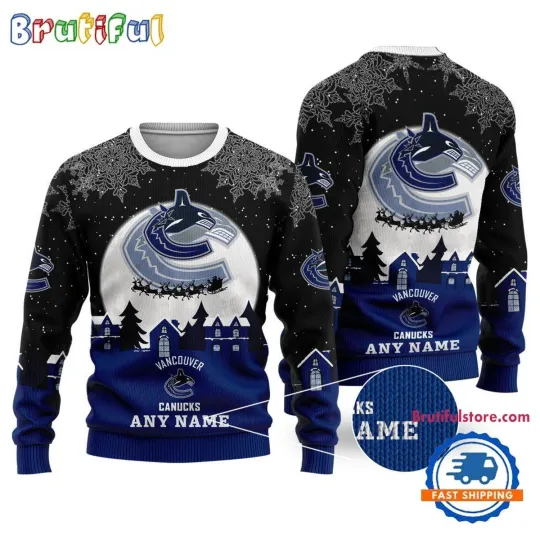 Discover Vancouver Canucks Hockey New Design  Christmas Ugly Sweater