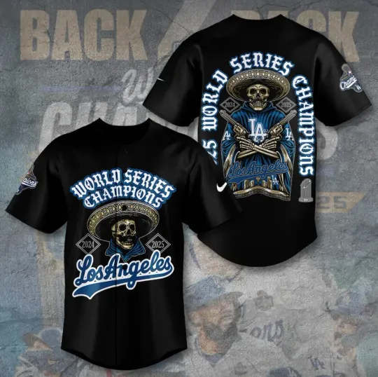 Discover Los Angeles Dodger World Series 2025 Baseball Jersey
