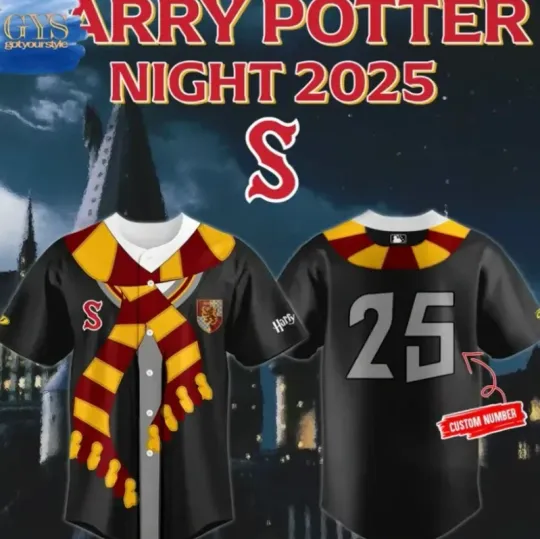 Custom Salem Red So 2025 Harry P Night Limited Edition Baseball Jersey