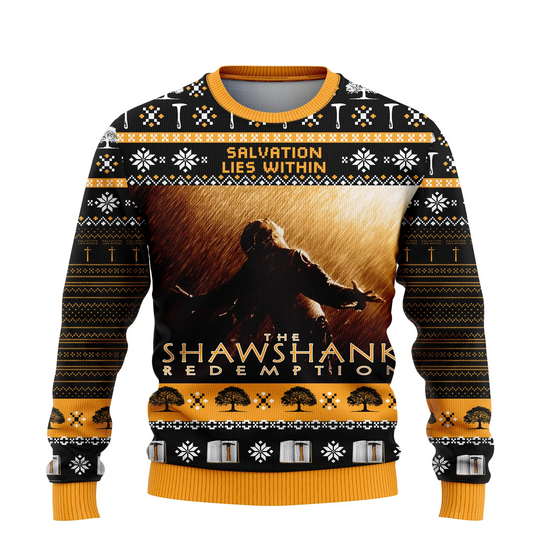 Discover The Shawshank Redemption 2026 New Style Christmas Sweatshirt Winter Casual Fashion Celebrating Christmas Fun Sweatshirt