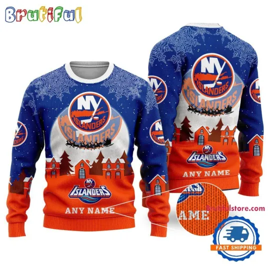 Discover New York Islanders Hockey New Design Christmas Ugly Sweater