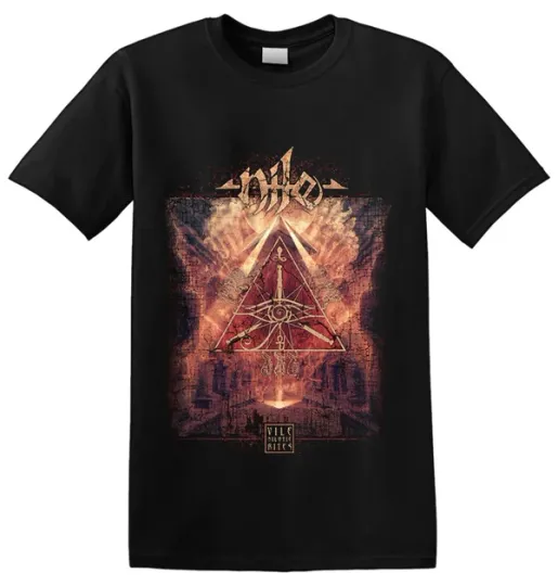 Discover Nile Vile Nilotic Rites T-Shirt Death Metal Band Clothing