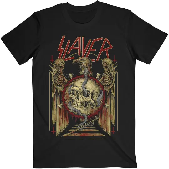 Discover Slayer Eagle & Serpent T-Shirt Band Tee for Men and Women