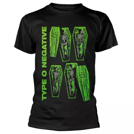 Type O Negative Coffin T-Shirt, Gothic Metal Band