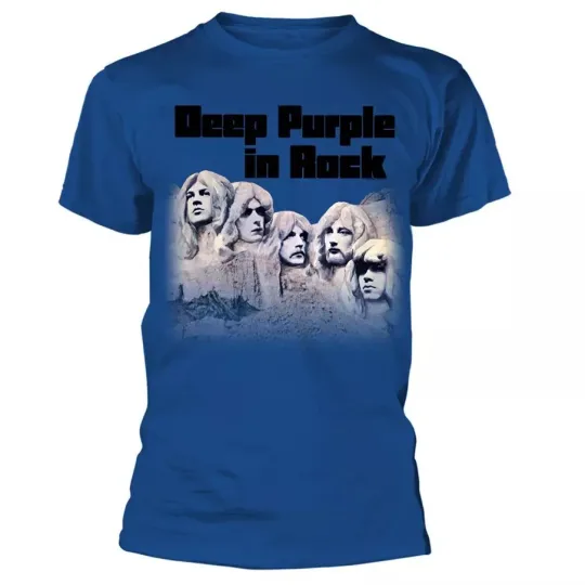 Deep Purple In Rock T-Shirt Blue