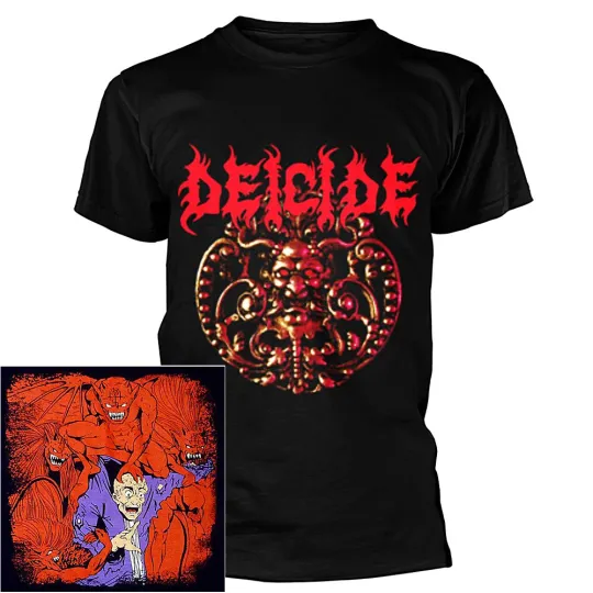 Deicide Blaspherion Medallion T-Shirt, Death Metal Shirt