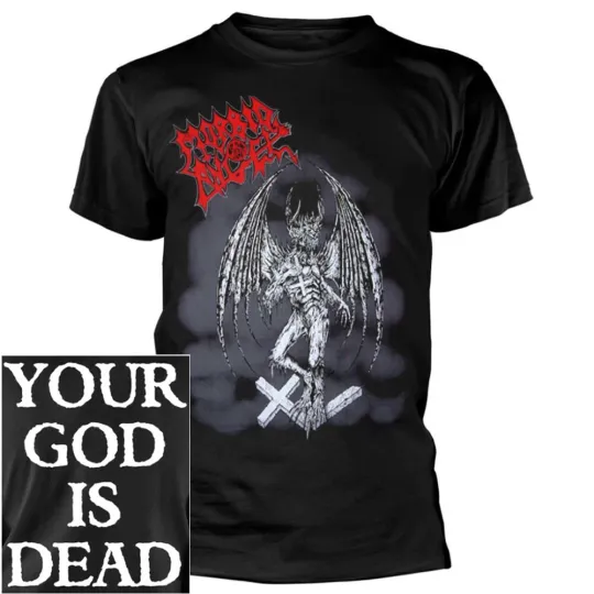 Discover Morbid Angel Gargoyle 3D T-Shirt - Death Metal