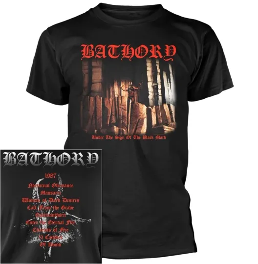 Discover Bathory Under The Sign Black Metal T-Shirt
