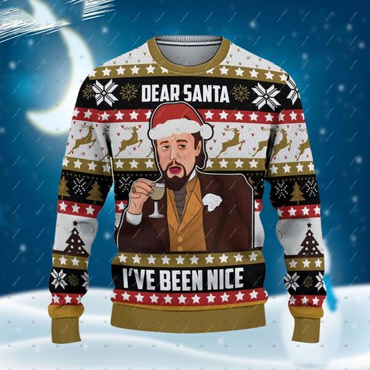 Discover Christmas Cosplay Santa Claus Pet Anime Cartoon Skull Vintage Winter Ugly Sweater 3DPrint Harajuku Pullover Funny Long Sleeves D