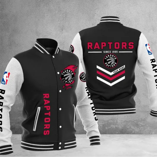 Discover Raptors Baseball Jacket