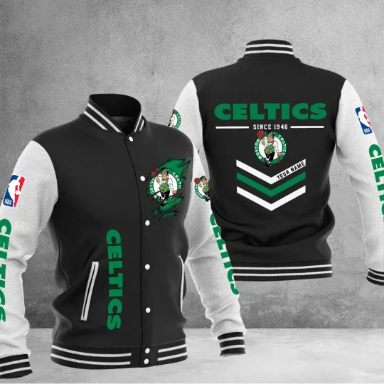 Discover Celtics Baseball Jacket