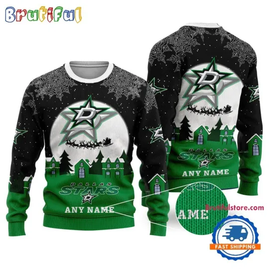 Discover Dallas Stars Hockey New Design  Christmas Ugly Sweater