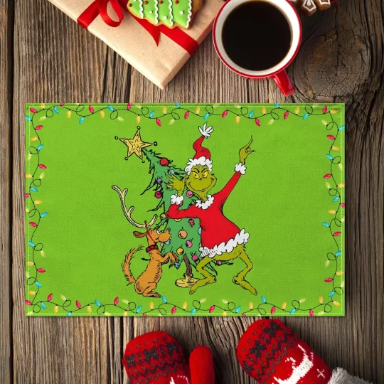 Santa Character Christmas Placemats
