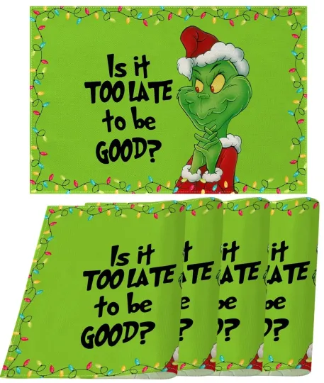 Christmas Santa Character Placemats