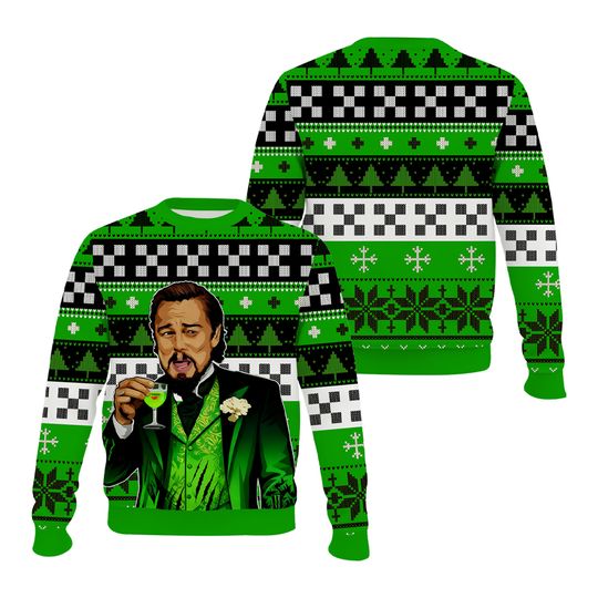 Discover Sports Sweater Monster Energy Christmas Ugly Sweater Funny Creative Character Printed Christmas Party Festive Atmosphere