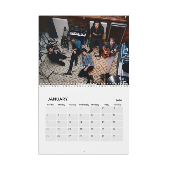 One Direction 2026 Calendar | Photo Wall Calendar 2026 | One Direction Fan Gift | Gift For Daughter | Secret Santa | Christmas Gift Exchange