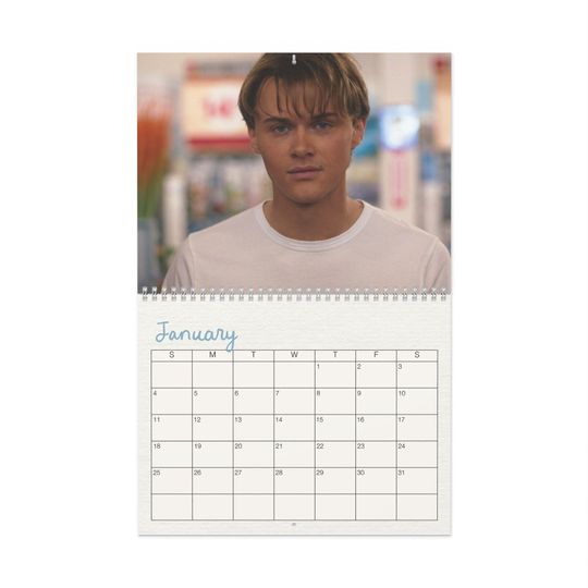 Conrad Fisher 2026 Calendar | TSITP-Inspired Coastal Design Wall Calendar for Team Conrad Fans, Summer I Turned Pretty Merch Gift